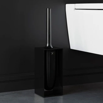 Toiletbørste <strong>Loberia</strong>  Sort Glat
